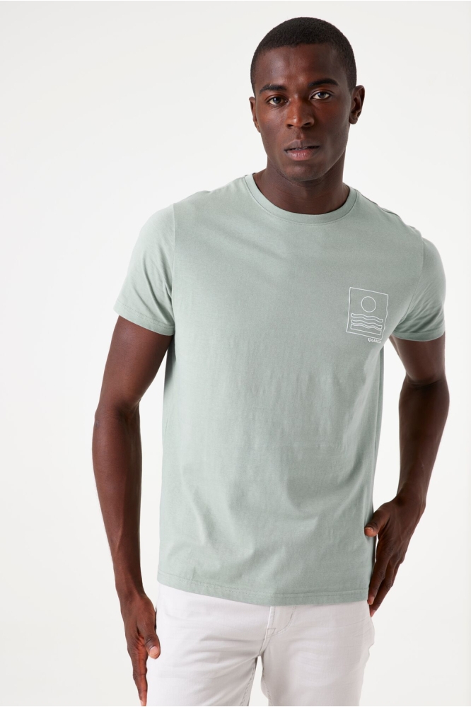 T SHIRT F51001 6792 LIGHT SAGE